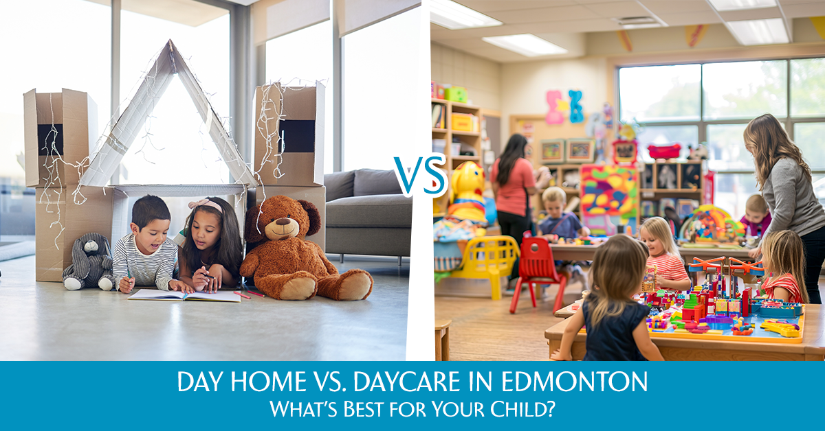 Day Home vs. Daycare in Edmonton